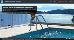 Desktop Screenshot of lefkadaholidayrentals.com